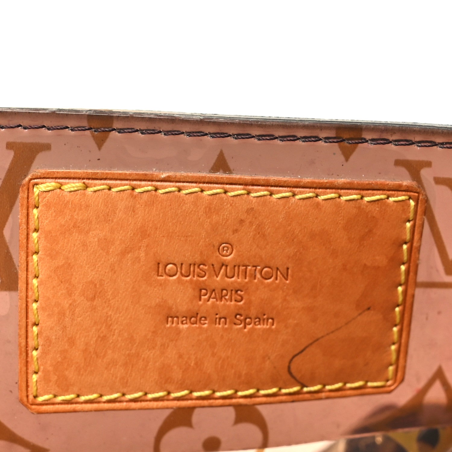 Louis Vuitton Vinyl Cabas Ambre PM 7 of 11