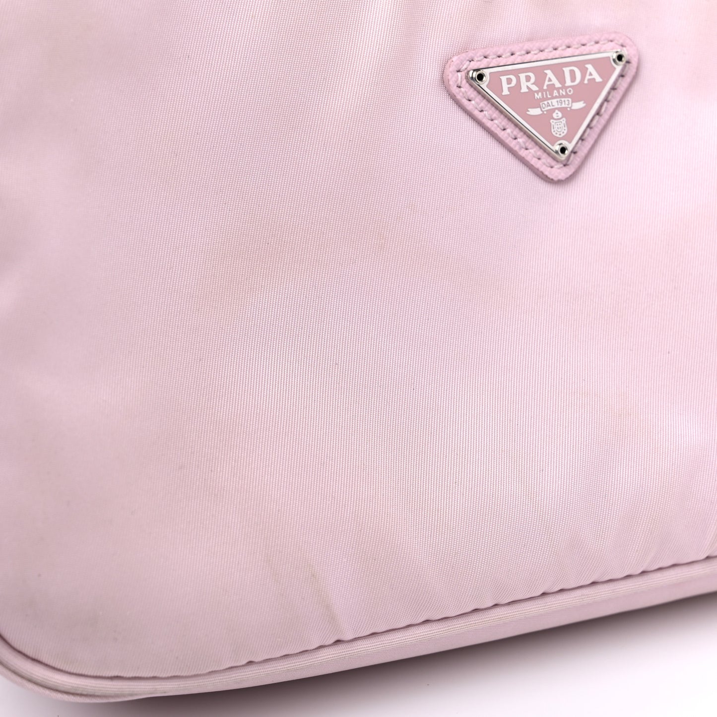 Tessuto Nylon Mini Re-Edition 2000 Bag Alabastro