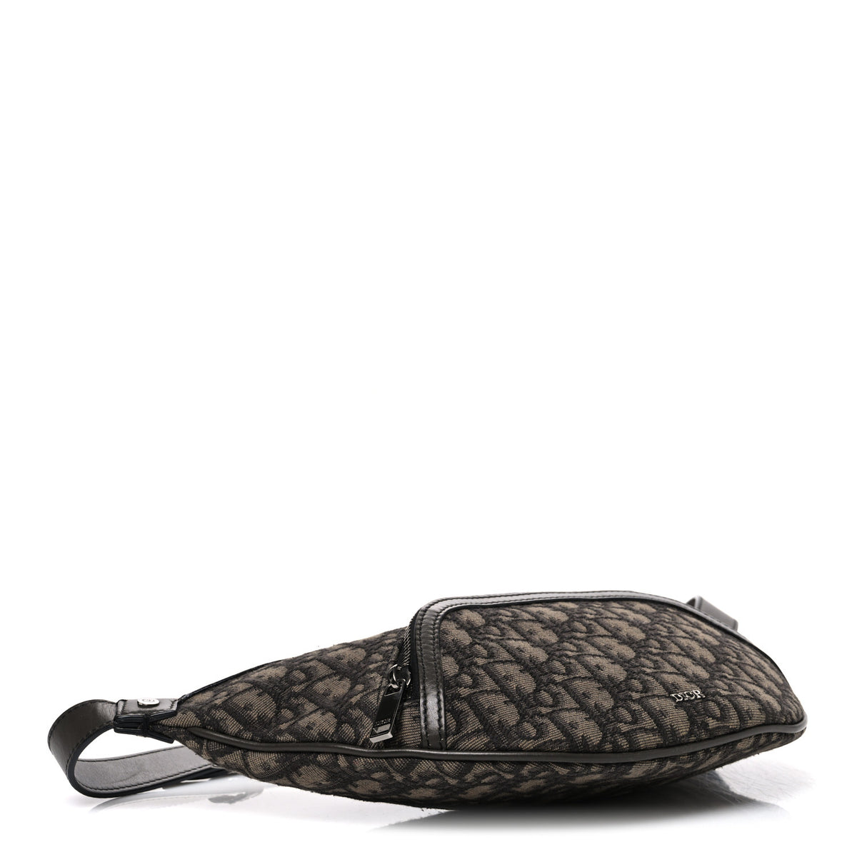 Oblique Saddle Belt Pouch Blue