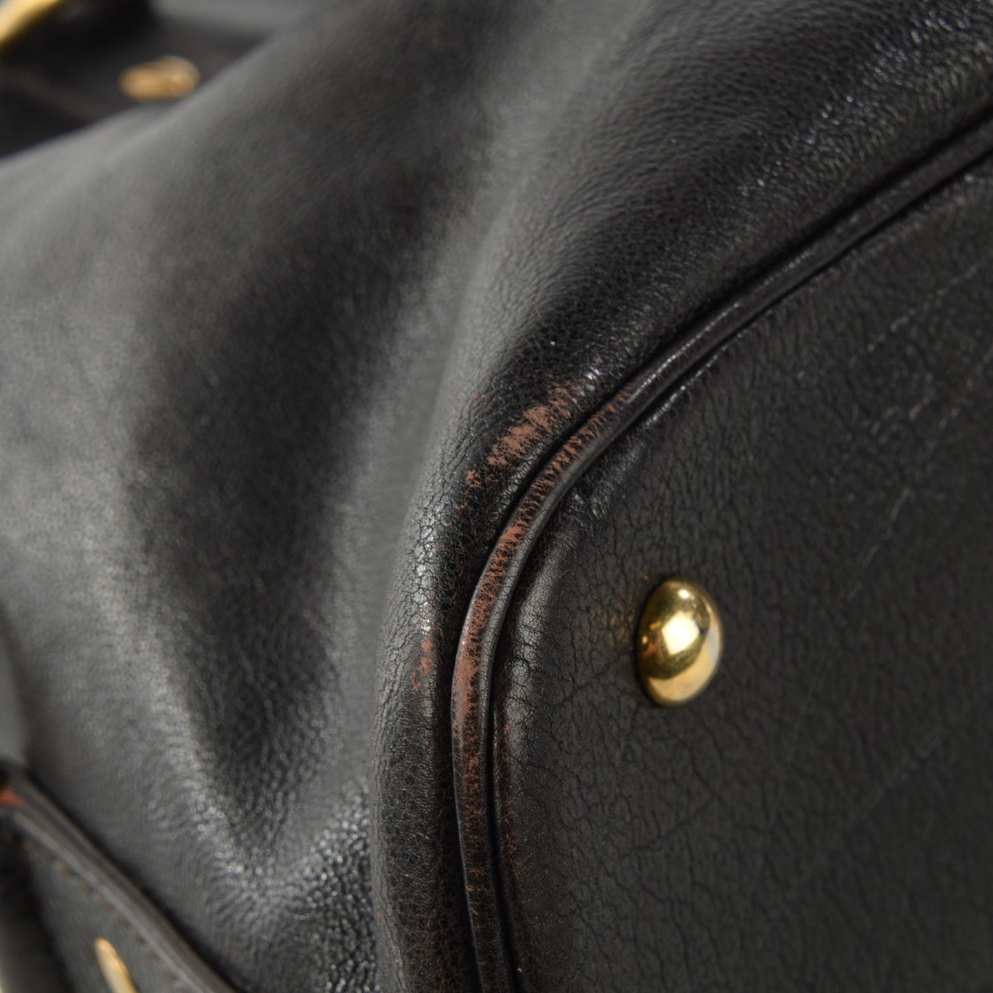 Calfskin Large Muse Chocolate