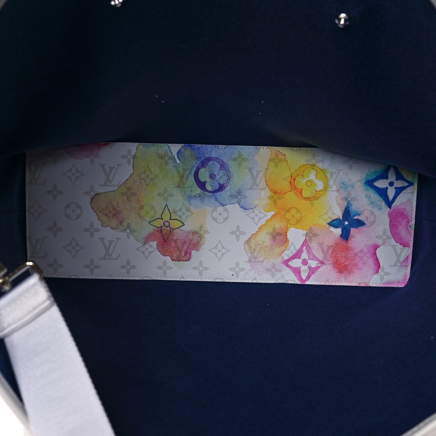 Monogram Watercolor New Tote GM Multicolor