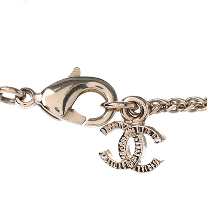 Chanel Pearl CC Pendant Necklace Gold 6 of 7