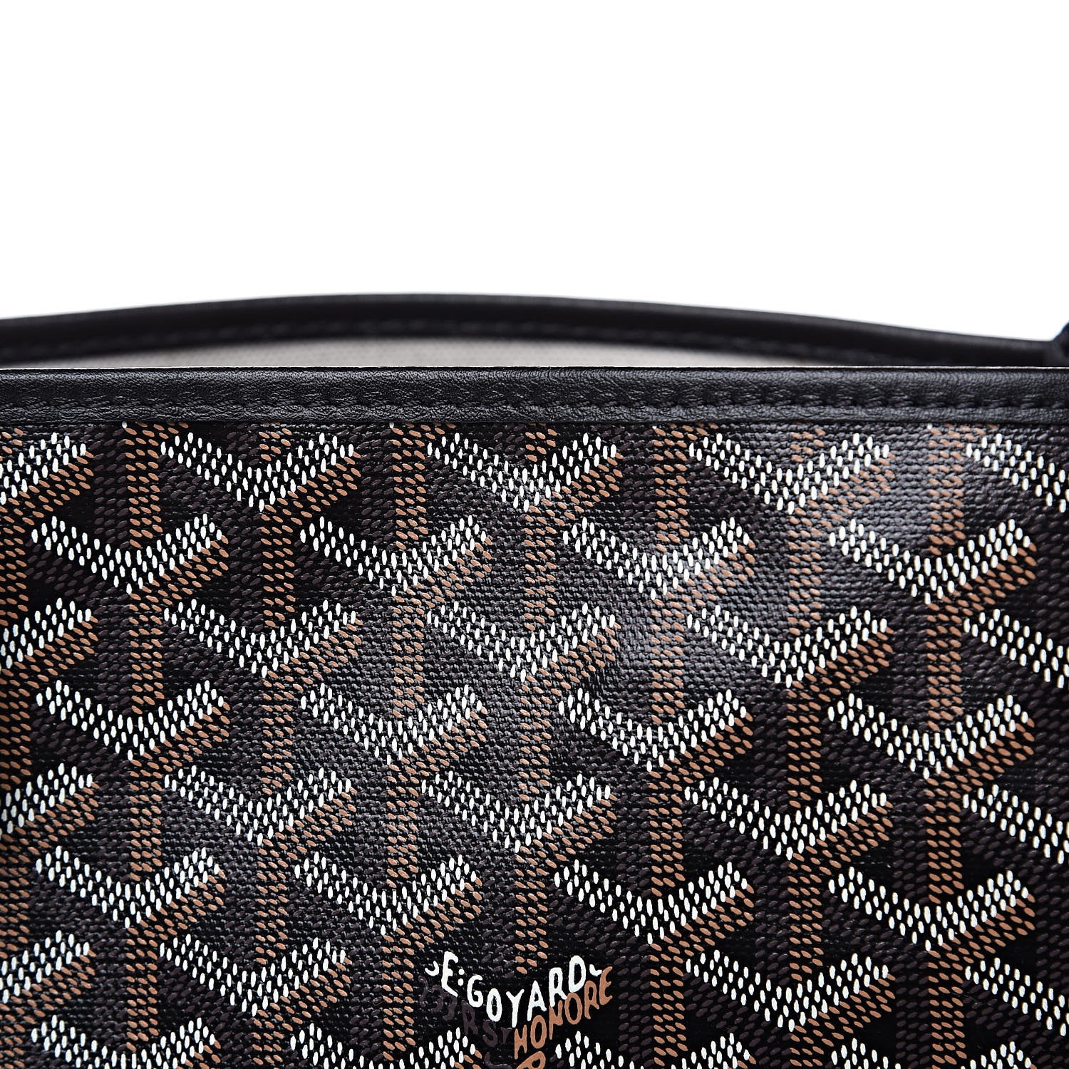Goyard Goyardine Saint Louis GM Black 8 of 10