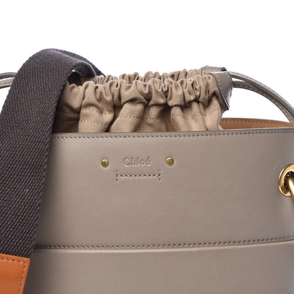 Chloe Smooth Calfskin Small Roy Bucket Bag Motty Grey 8 of 12