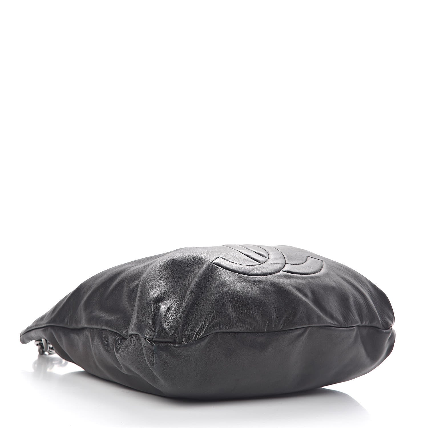 Chanel Lambskin Large Soft and Chain Hobo Black 4 of 13