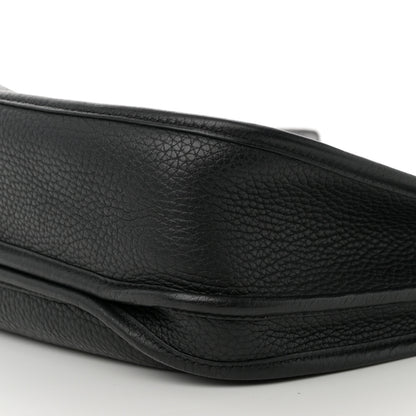 Hermes Taurillon Clemence Evelyne III PM Black 10 of 12