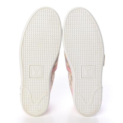 Louis Vuitton Damier Azur Summer Trunks Frontrow Sneakers 41 5 of 11