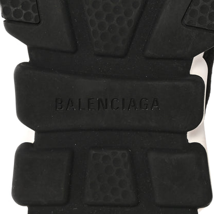 Balenciaga Neoprene Knit Allover Logo Womens Speed Lace Up Sneakers 37 Black 6 of 12