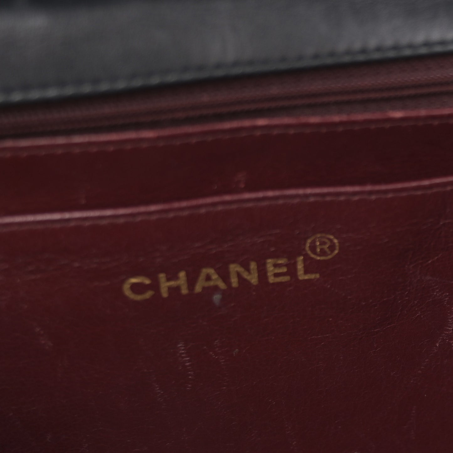 Lambskin Quilted XL Jumbo Single Flap Black