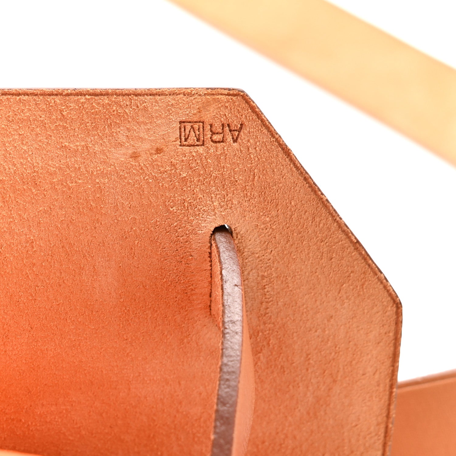 Hermes Vache Hunter Toile Herbag Zip 39 MM Orange Natural 8 of 11