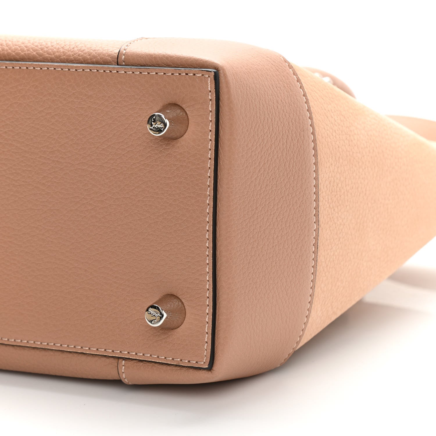 Christian Louboutin Calfskin Small Eloise Tote Nude 9 of 9