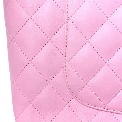 Chanel Calfskin Quilted Medium Cambon Tote Pink Black 13 of 14