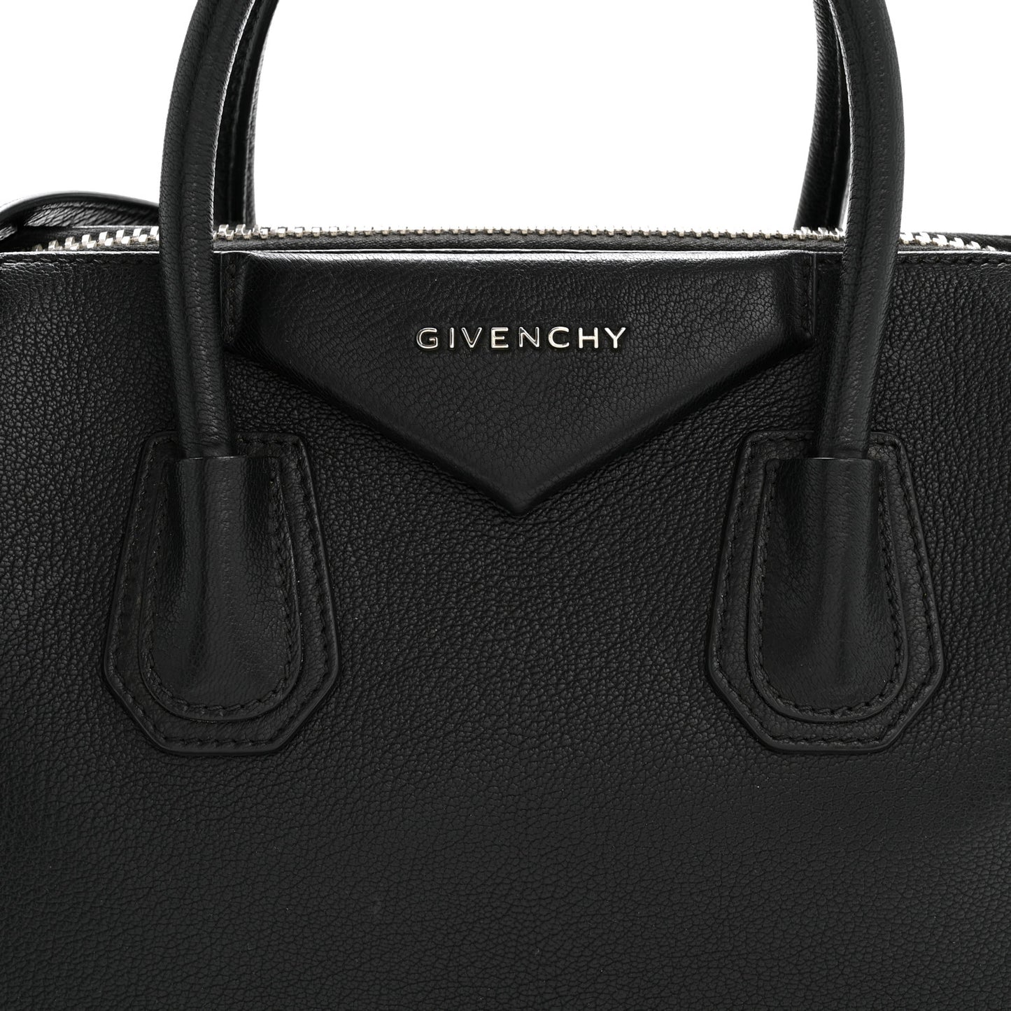 Sugar Goatskin Small Antigona Black
