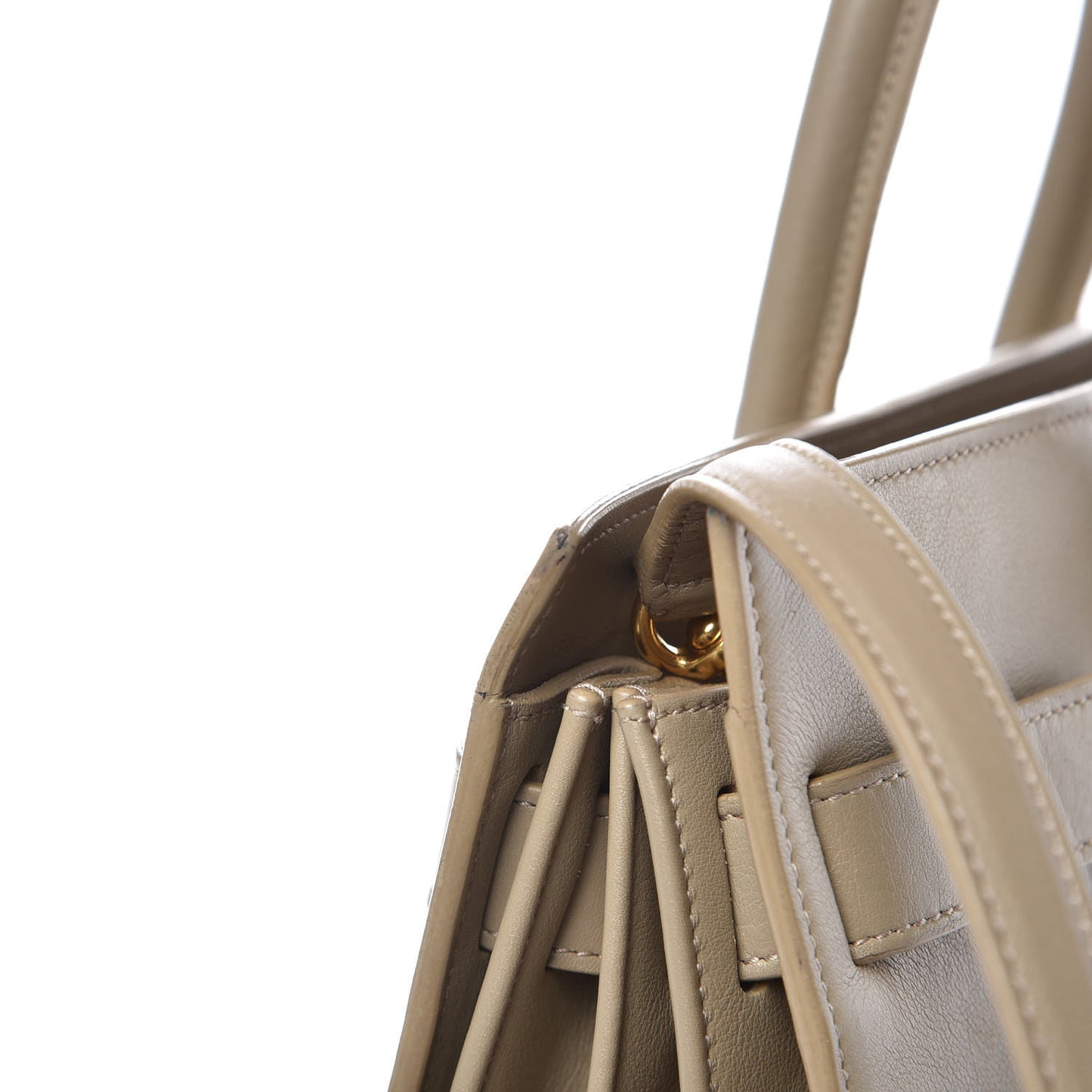 Calfskin Small Sac De Jour Beige