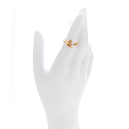 Louis Vuitton LV And Me Ampersand Ring S 50 5.5 Gold 2 of 6