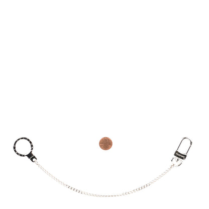 Louis Vuitton Pochette Extender Key Ring Chain Silver 2 of 4
