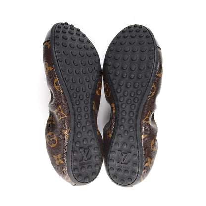 Louis Vuitton Monogram Flirty Ballerina Flats 37.5 Black 7 of 10