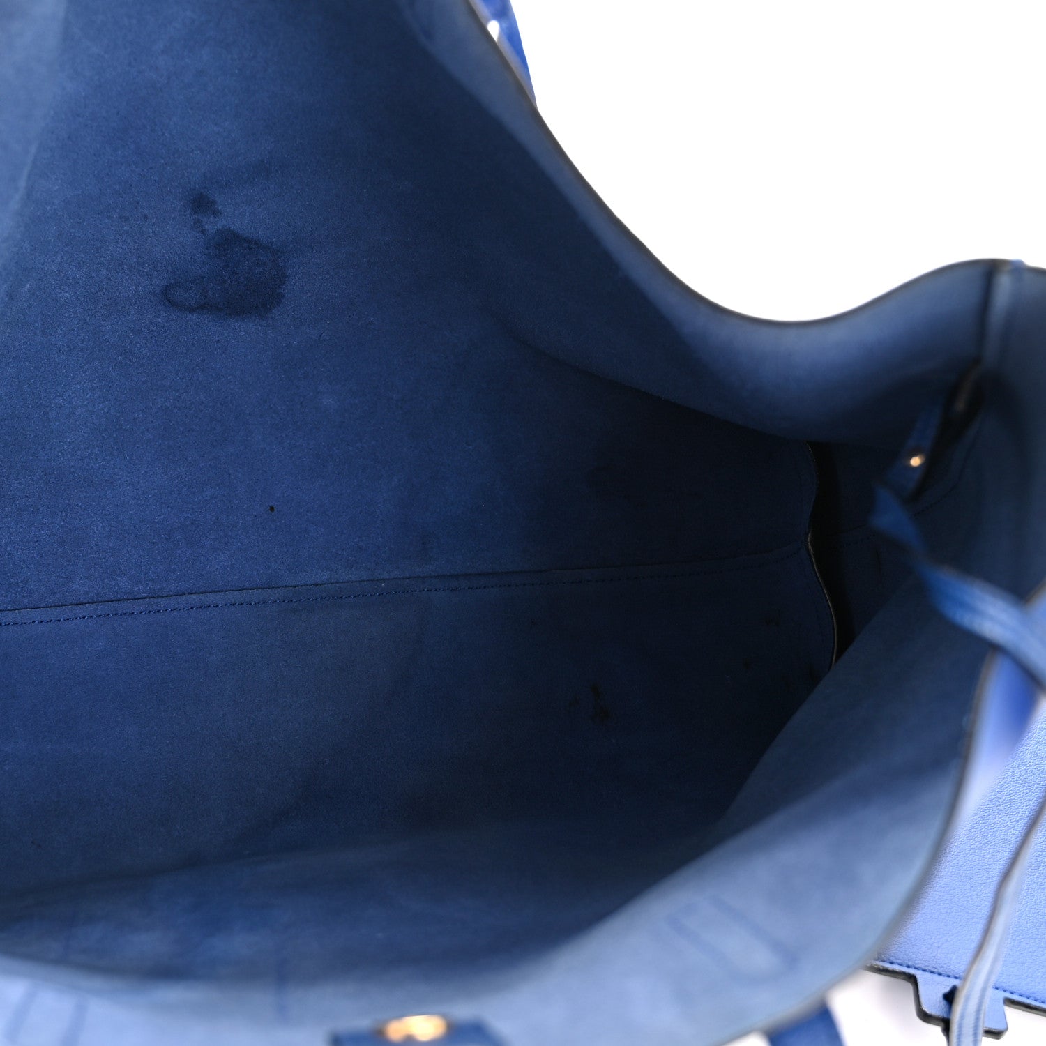 Saint Laurent Calfskin Large Shopping Tote Ultramarine 11 of 28