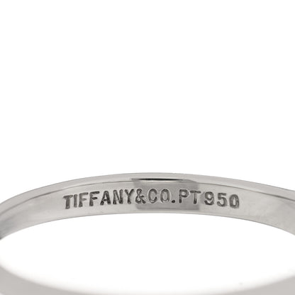 Tiffany Platinum Diamond .30ct Solitaire Engagement Ring 50 5.25 4 of 5