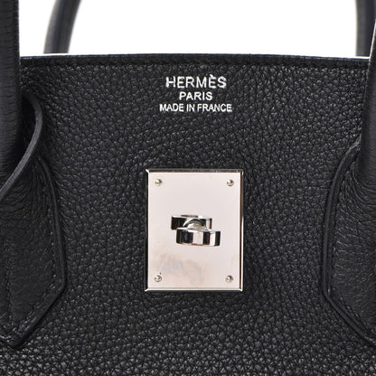Hermes Taurillon Clemence Birkin 35 Black 16 of 37