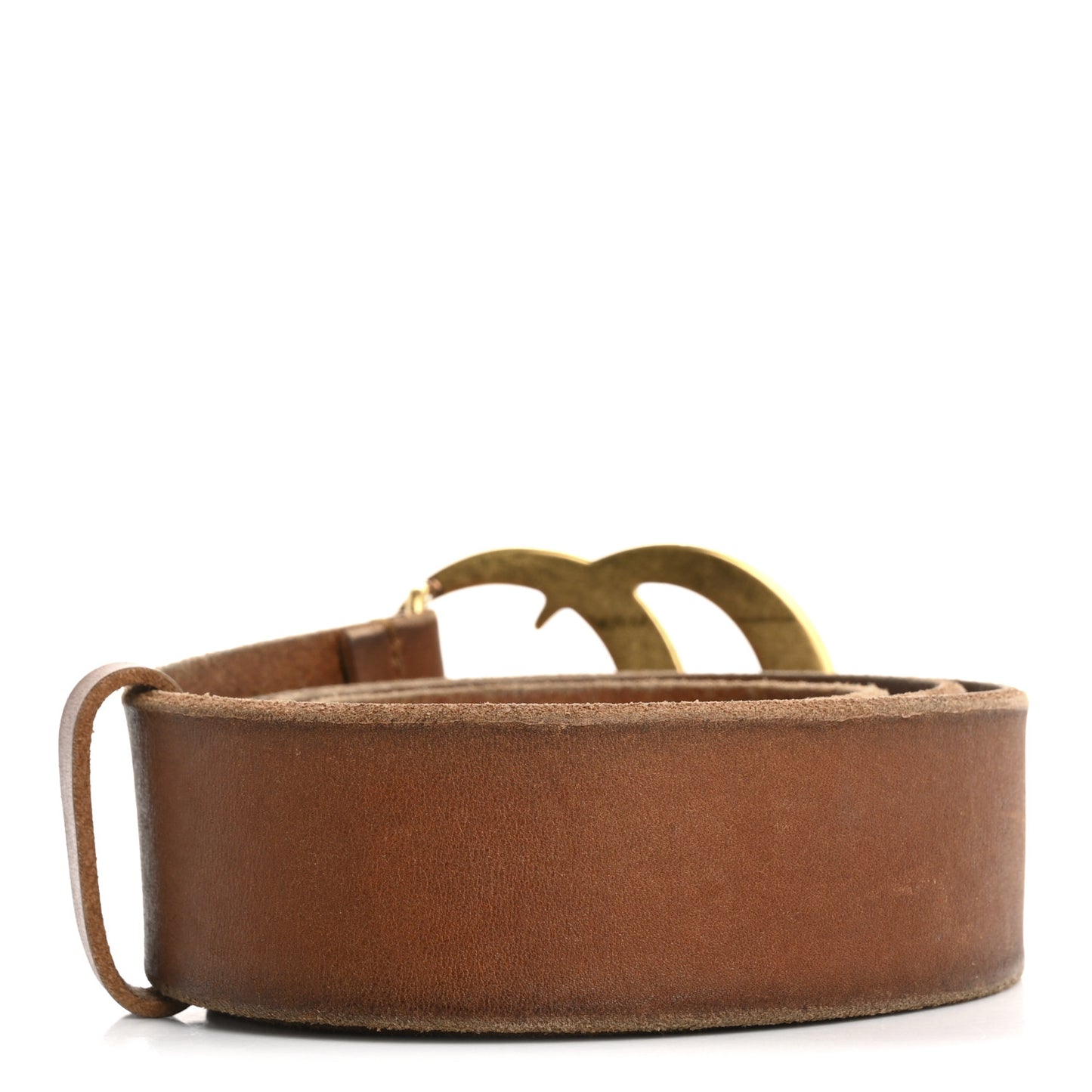 Faded Calfskin Double G 40mm Belt 85 34 Cuir