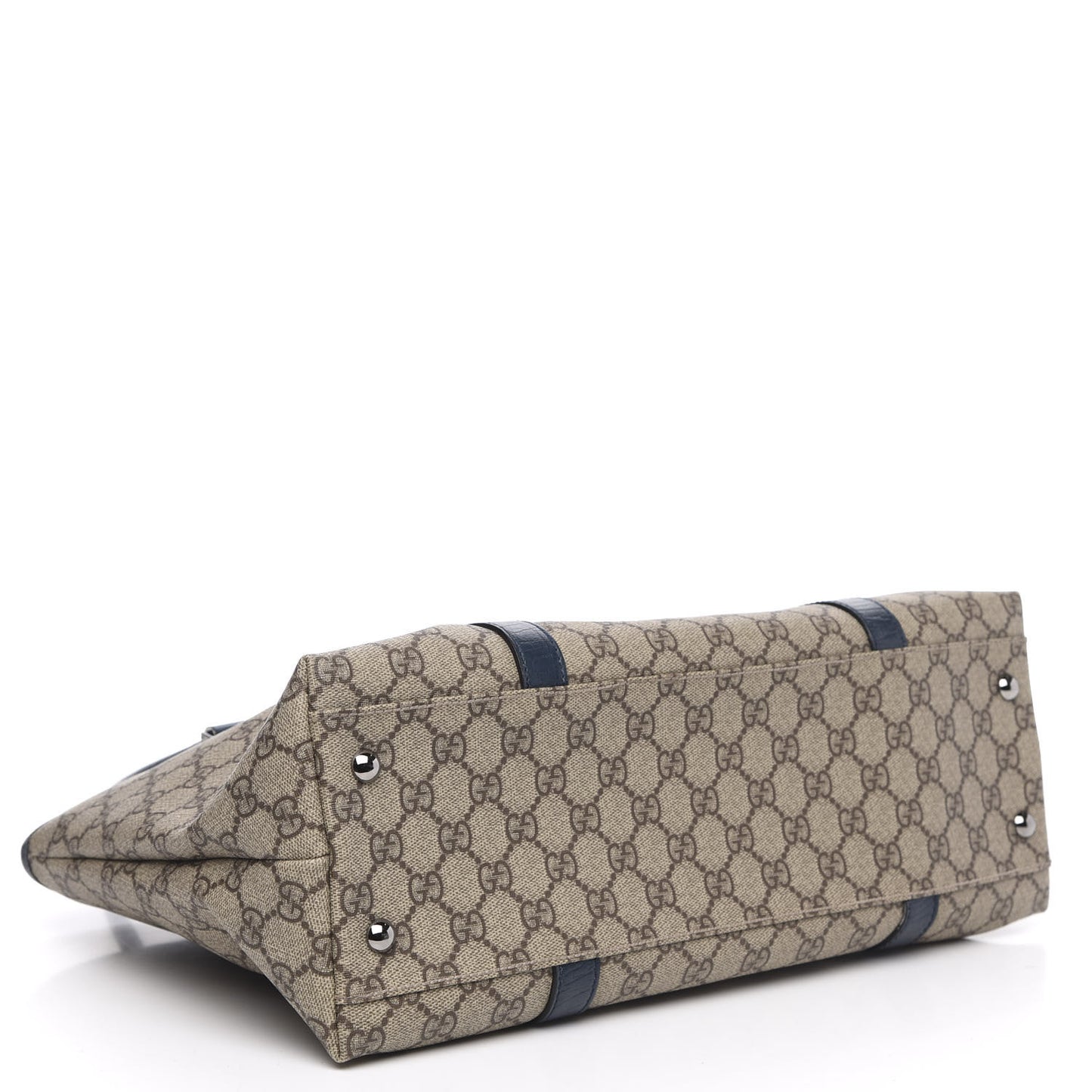 GG Plus Monogram Medium Joy Tote Navy