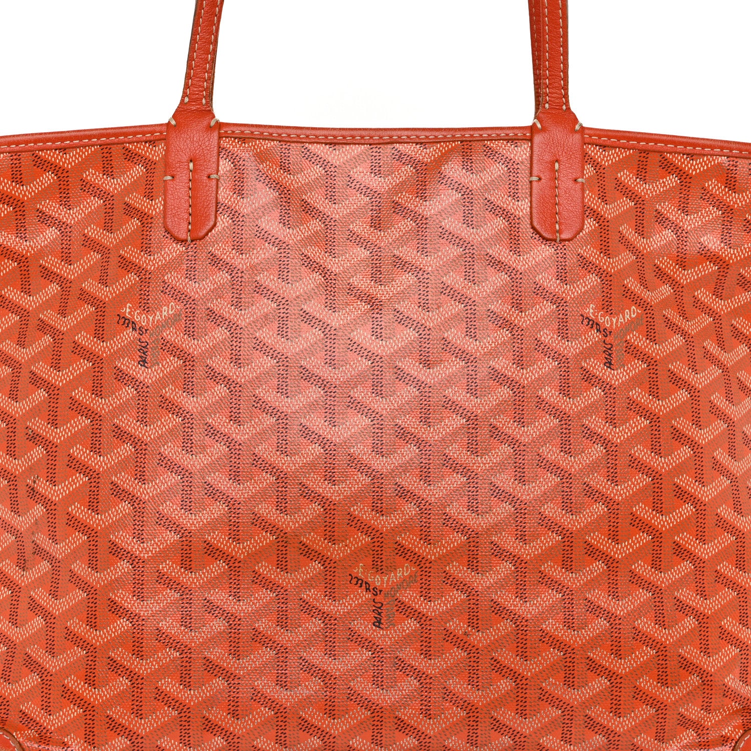 Goyard Goyardine Artois PM Orange 9 of 16