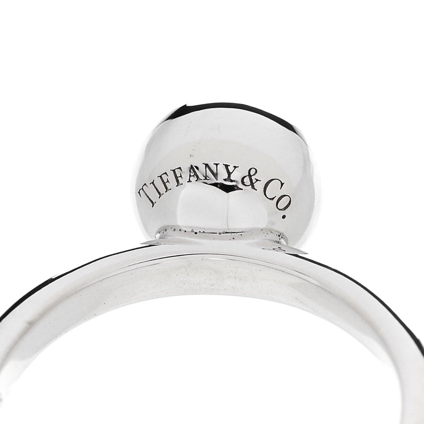 Sterling Silver 8mm Hardwear Ball Ring 48 4.5