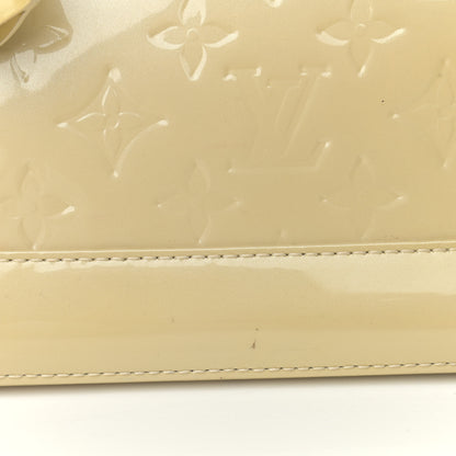 Louis Vuitton Vernis Alma GM Blanc Corail 11 of 15
