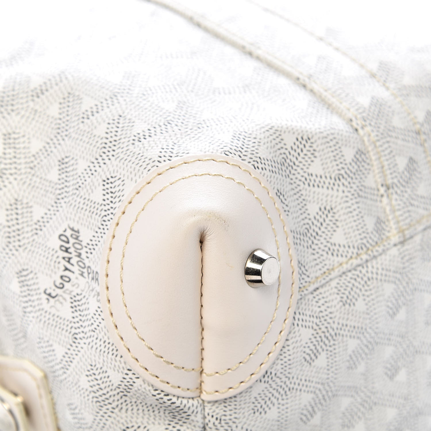 Goyard Goyardine Boeing 30 White 10 of 12