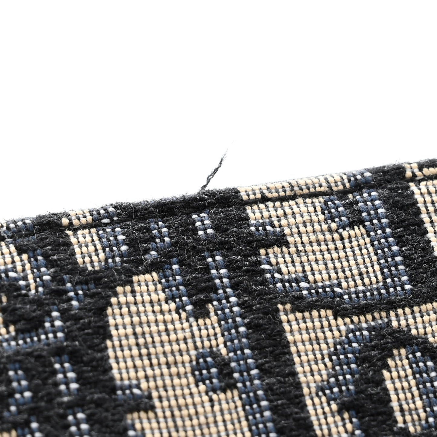 Oblique Smooth Calfskin Messenger Beige Black