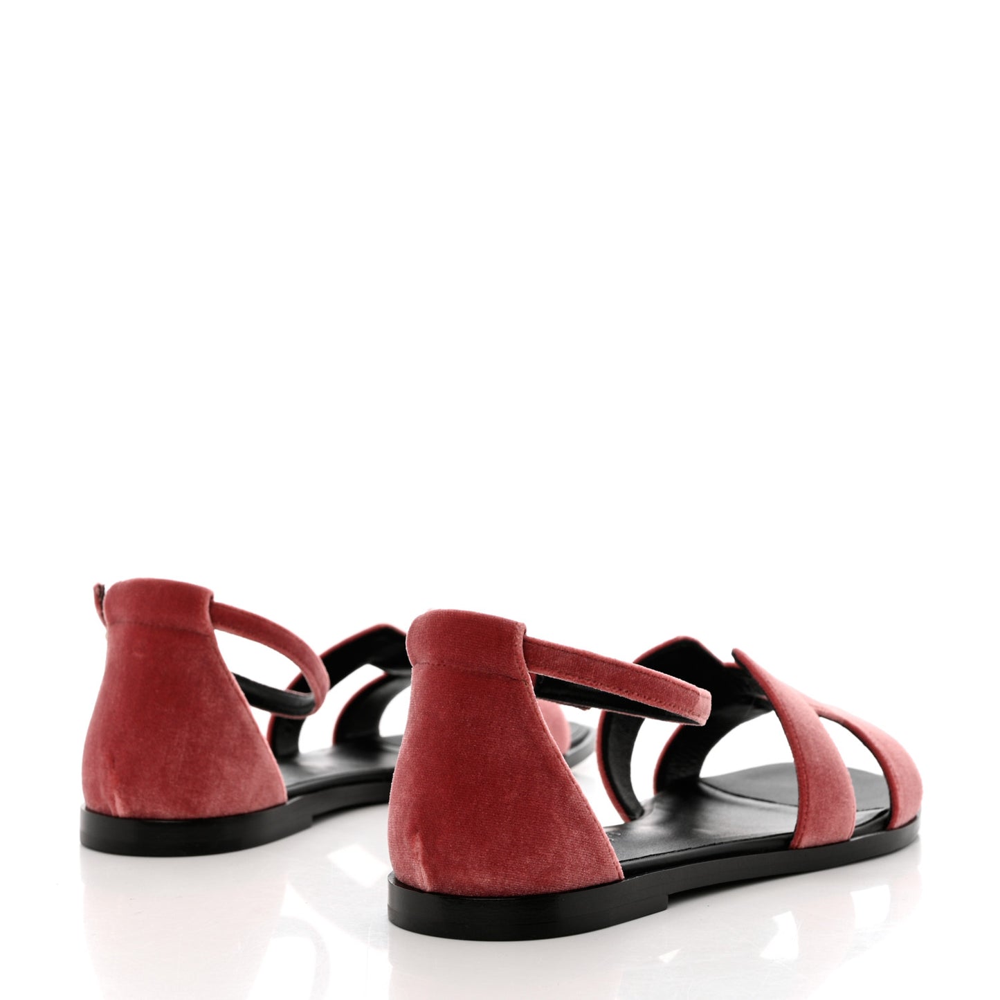 Velvet Santorini Sandals 37 Bois De Rose