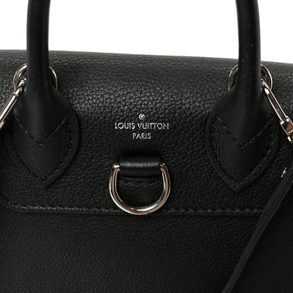 Louis Vuitton Calfskin Lockme Mini Backpack Black 8 of 11