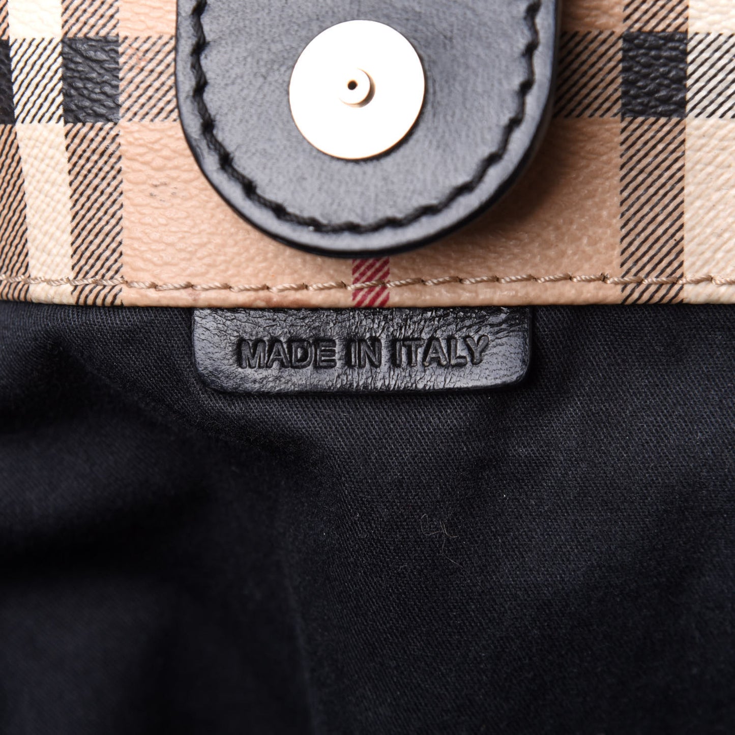 Haymarket Check Small Canterbury Tote Black