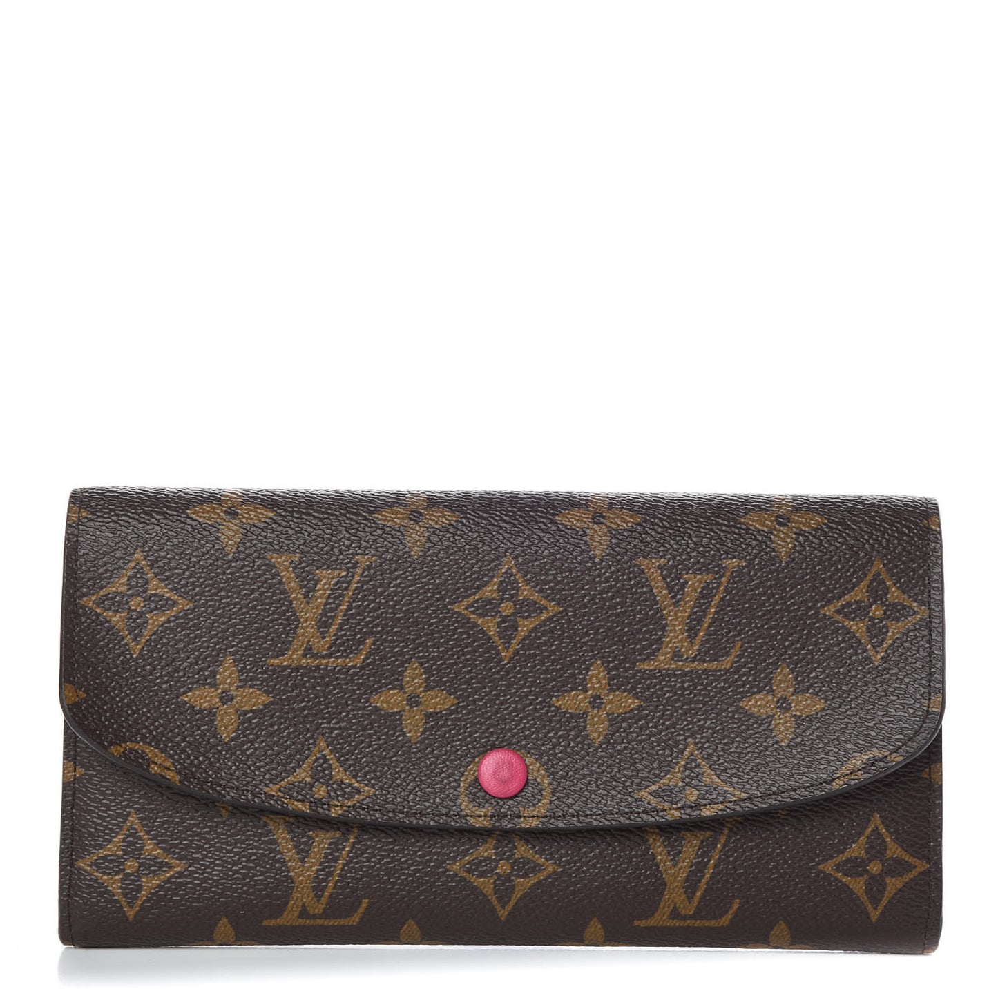 Monogram Emilie Wallet Hot Pink