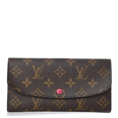 Louis Vuitton Monogram Emilie Wallet Hot Pink 1 of 7