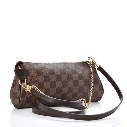 Louis Vuitton Damier Ebene Eva Clutch 3 of 9