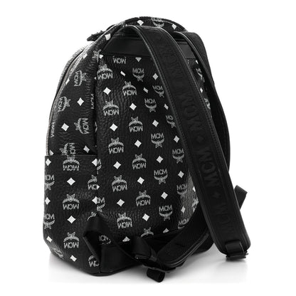 MCM Visetos Medium Stark Backpack Black 2 of 14