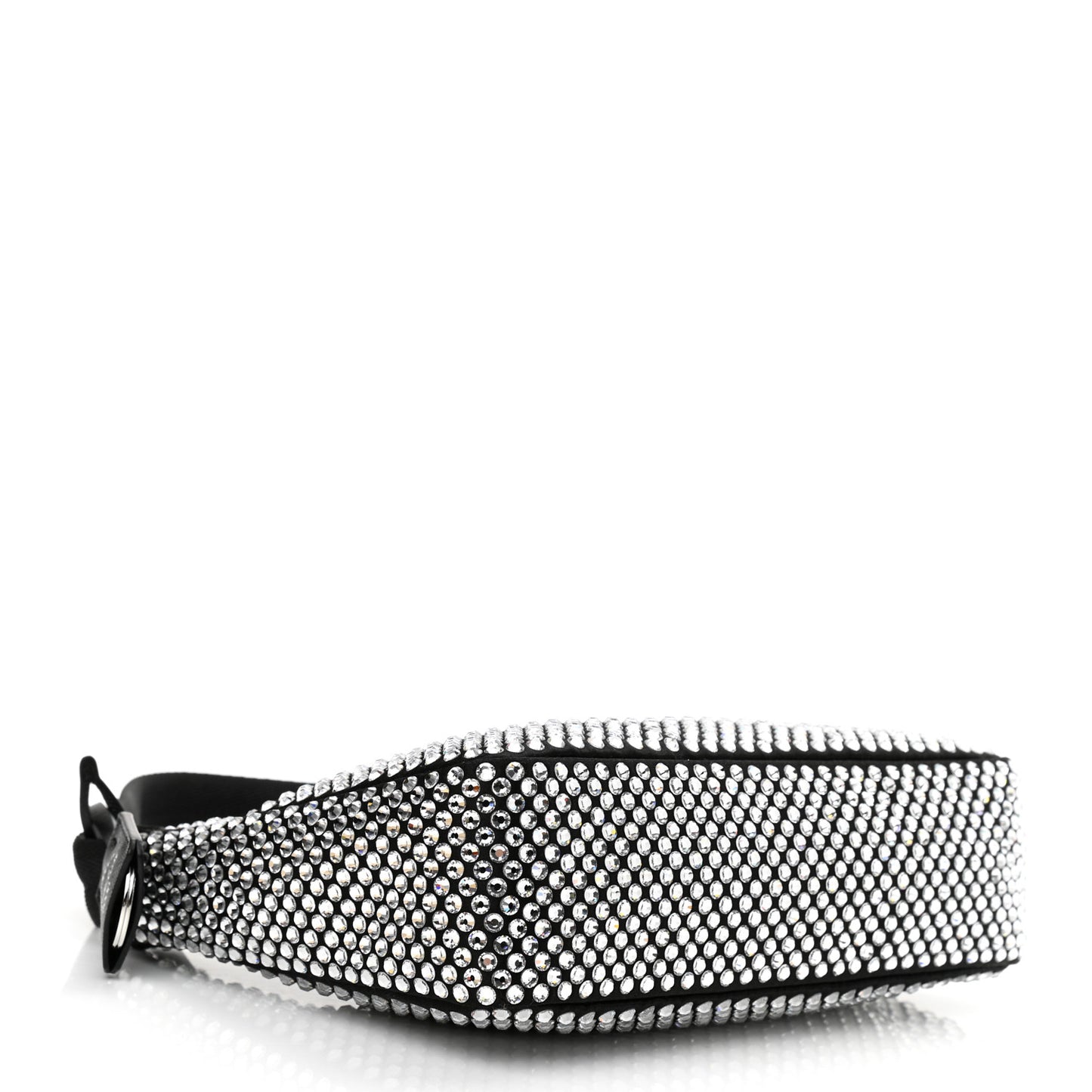 Satin Crystal Mini Re-Edition 2000 Bag Cristal