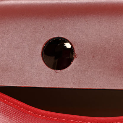 Hermes Toile H Berline Vache Hunter Herbag Zip PM 31 Rouge Piment Ecru 12 of 14