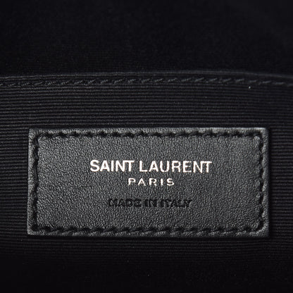 Saint Laurent Patent Calfskin Matelasse Monogram Lou Camera Bag Neon Pink 6 of 11