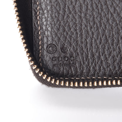 Gucci Crystal Monogram Zip Around Wallet Brown 6 of 10