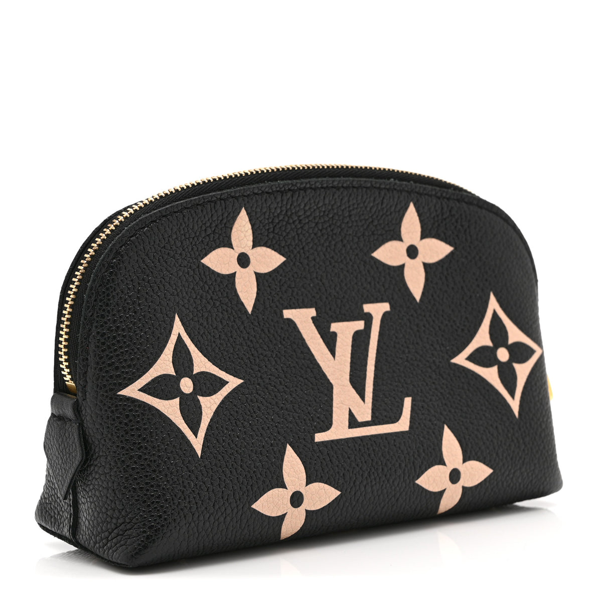 Empreinte Monogram Giant Cosmetic Pouch Black Beige