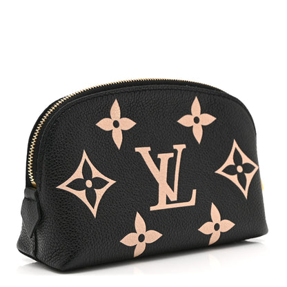 Louis Vuitton Empreinte Monogram Giant Cosmetic Pouch Black Beige 3 of 9