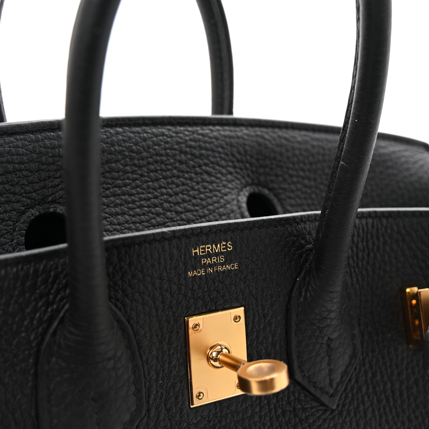 Hermes Togo Birkin 25 Black 6 of 11