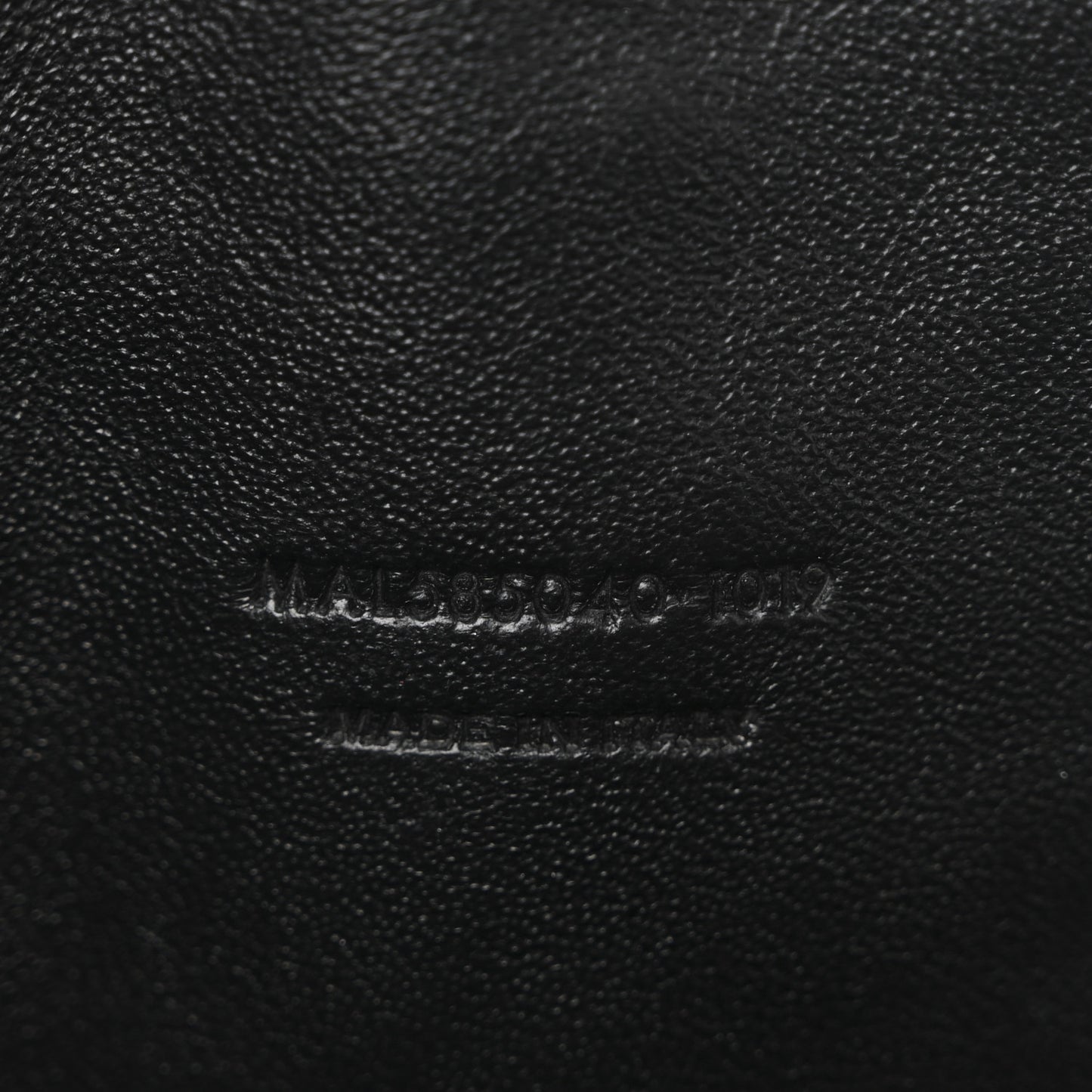 Grain De Poudre Matelasse Monogram Mini Lou Camera Bag Black