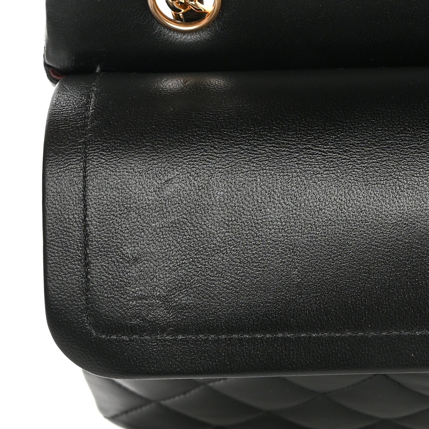 Chanel Lambskin Quilted Small Double Flap Black 11 of 14