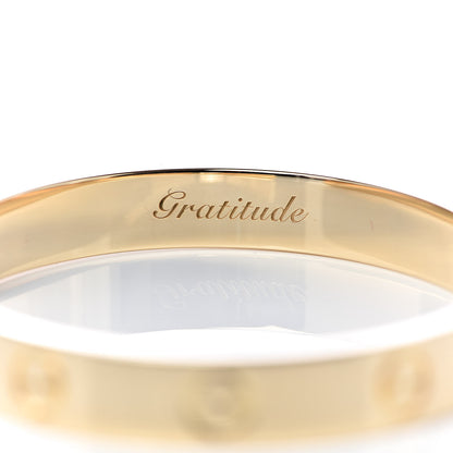 Cartier 18K Yellow Gold LOVE Cuff Bracelet 16 5 of 7