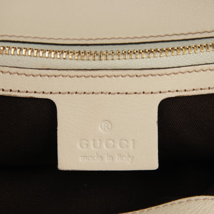 Gucci Monogram Medium Peggy Braided Tote Off White 5 of 7