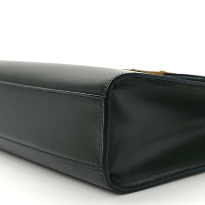 Saint Laurent Smooth Calfskin Manhattan Shoulder Bag Dark Green 9 of 12